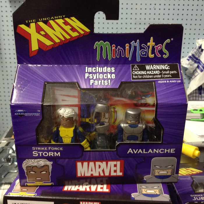 Marvel Minimates Series 60  Uncanny X-Men Storm and Avalanche