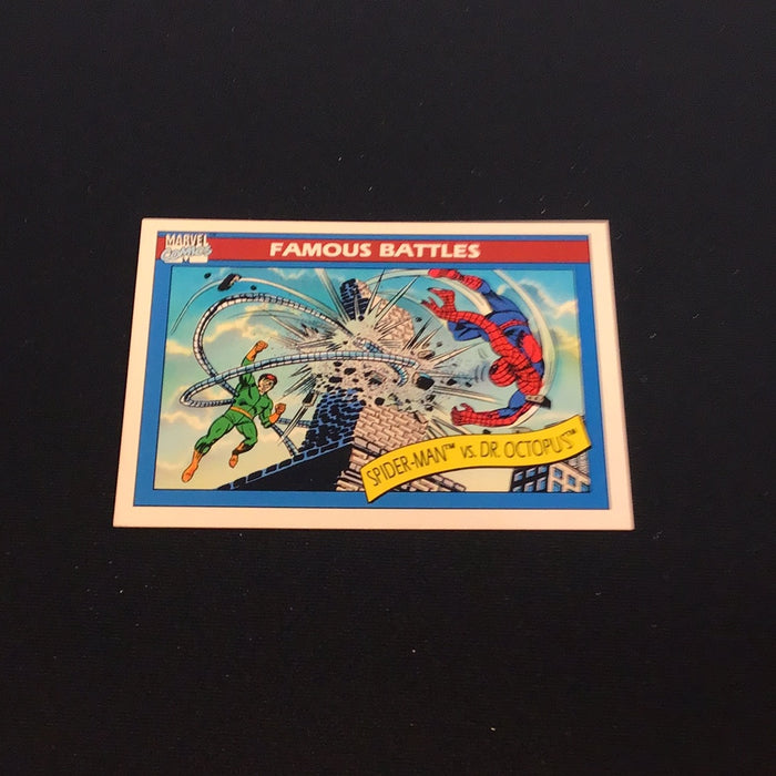 1990 Impel Marvel Universe I #93 Spider-Man vs. Dr. Octopus