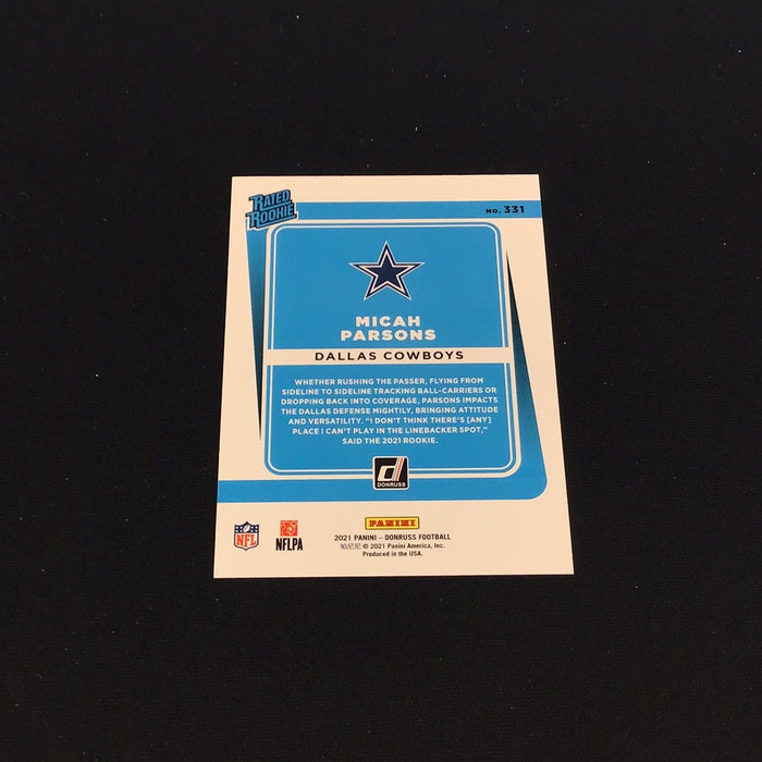 2021 Donruss Press Proof Blue #331 Micah Parsons RR