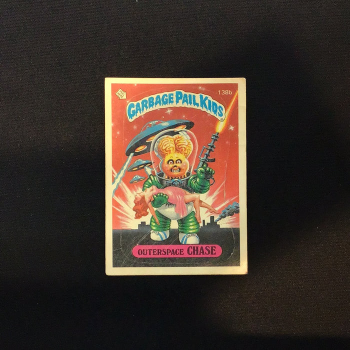 1986 Topps Garbage Pail Kids #138b Outerspace Chase