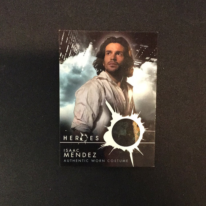Topps Heroes Isaac Mendez Authentic Worn Costume Card