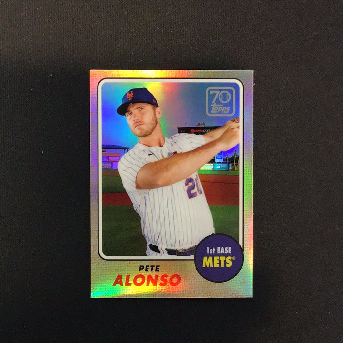 2021 Topps 70 Years of Topps Baseball Chrome #70YTC18 Pete Alonso