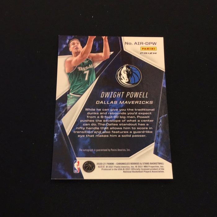 2020-21 Panini Chronicles Rookies and Stars Airborne Signatures Red #6 Dwight Powell