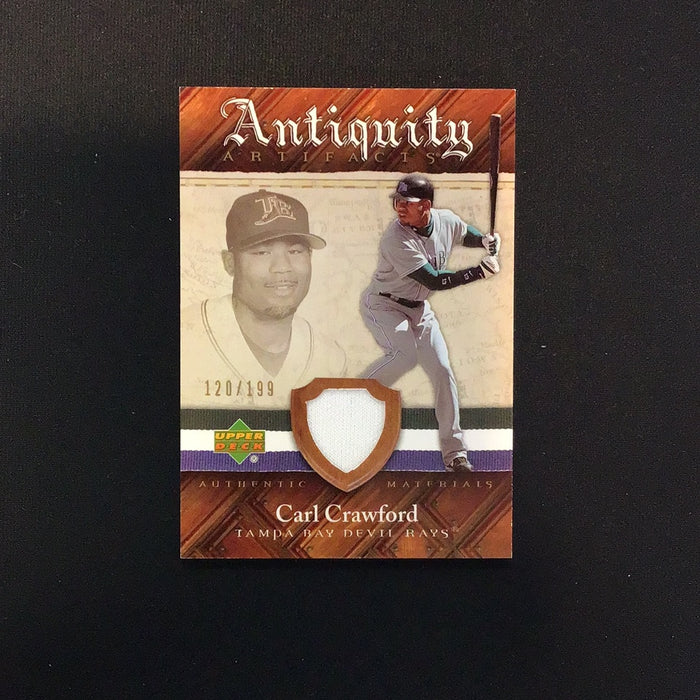 2007 Artifacts Antiquity Artifacts #CC Carl Crawford