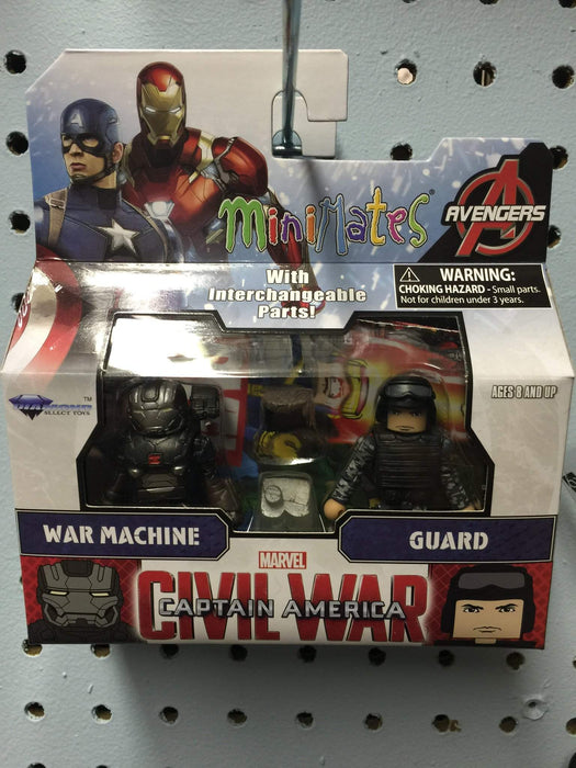 Marvel Minimates Series 66 - Comic shop-exclusive War Machine with Navy Seal