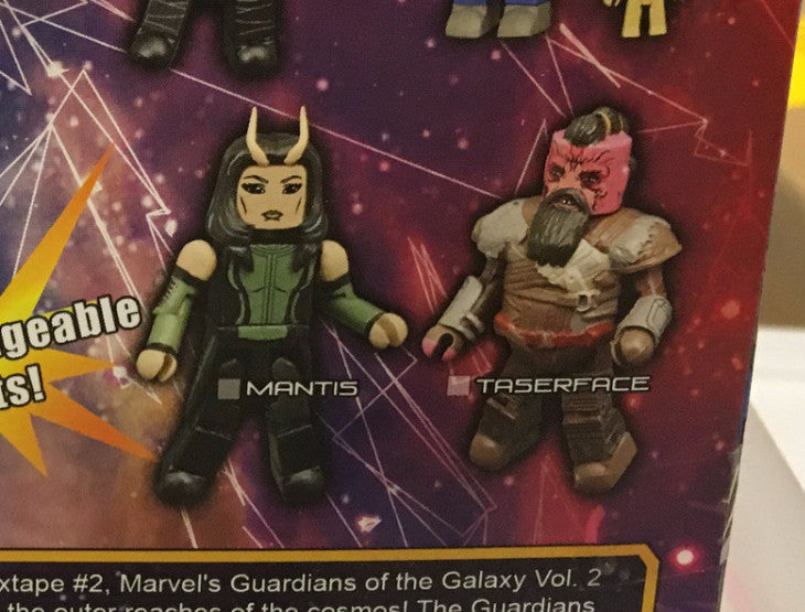 Mantis and Taserface - Marvel Minimates Series 71 GOTG Volume 2