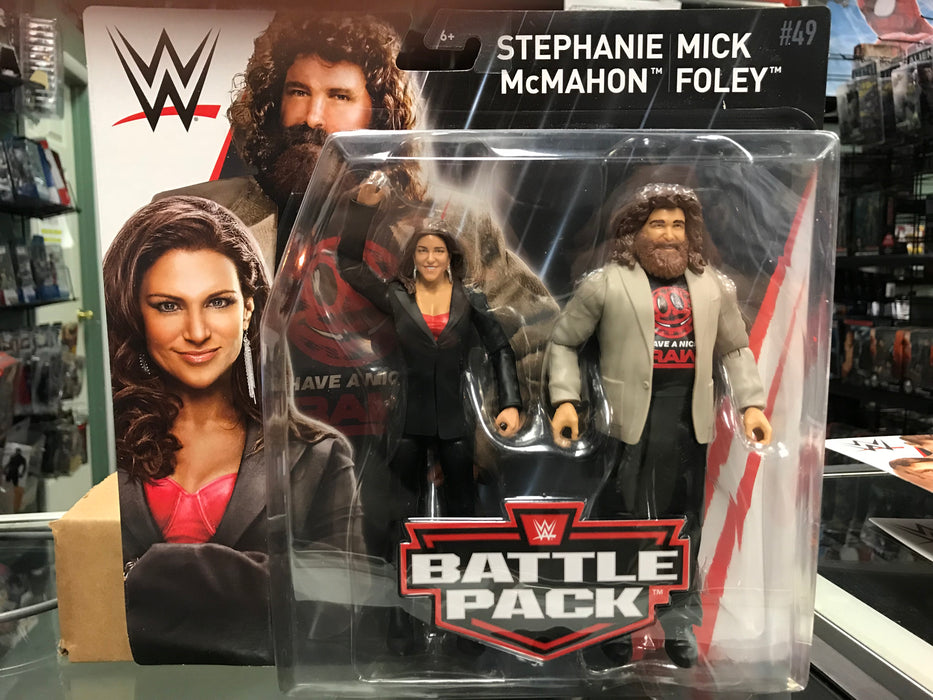 WWE Battle Pack Series 49 - Stephanie McMahon and Mick Foley