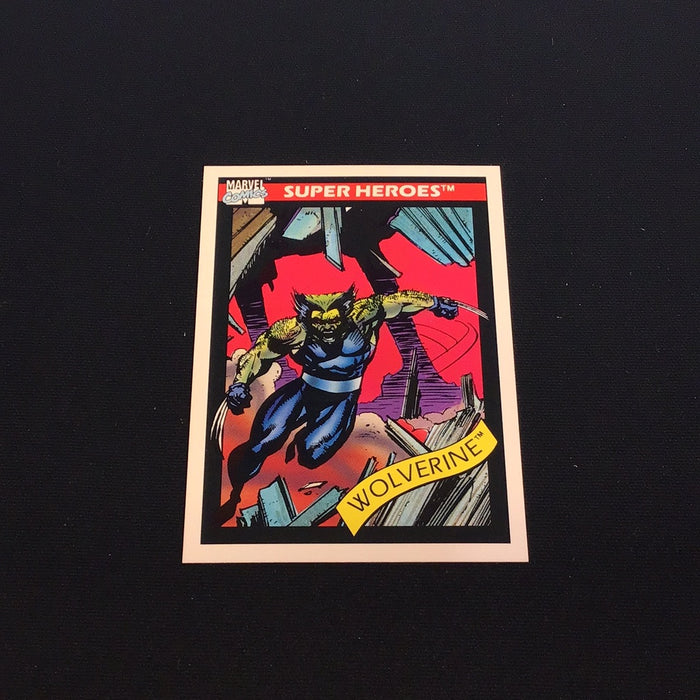 1990 Impel Marvel Universe I #37 Wolverine