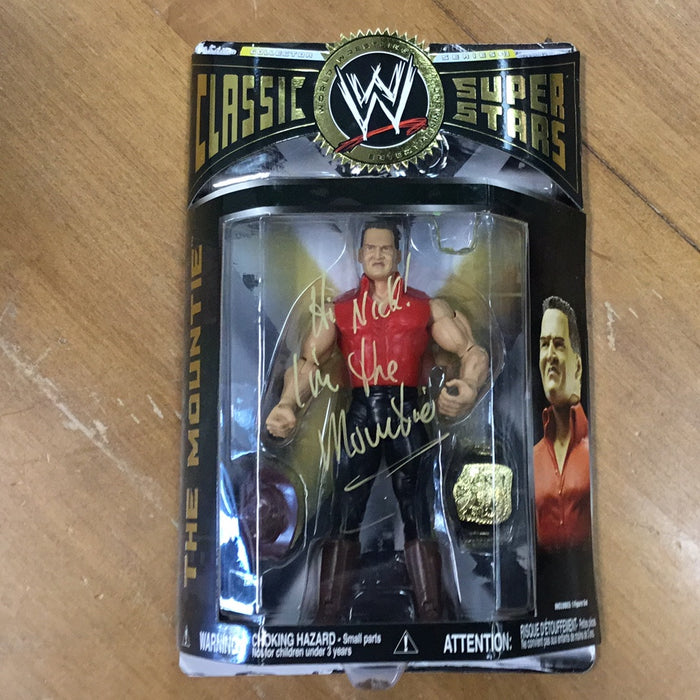 WWE Classic Superstars The Mountie (Signed)