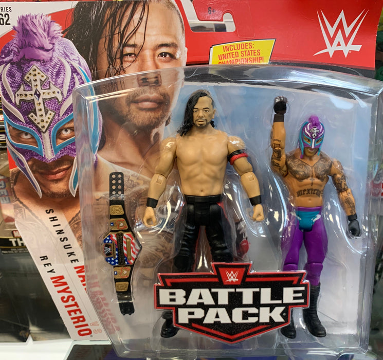 Shinsuke Nakamura vs Rey Mysterio - WWE Battle Pack Series 62