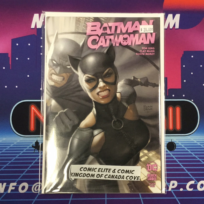 Batman Catwoman #1 Comics Elite & Comic Kingdom of Canada Exclusive