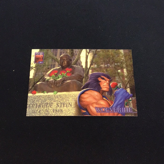 1997 Fleer SkyBox Marvel Premium QFX #28 Wolverine