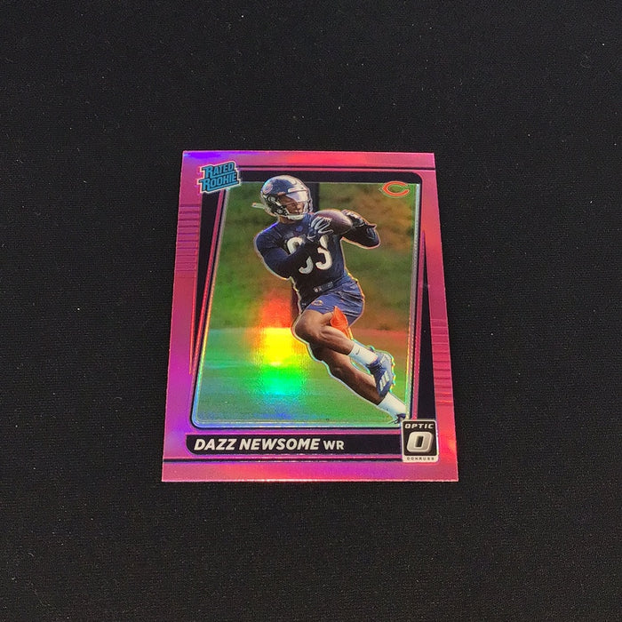 2021 Donruss Optic Rated Rookie Preview Pink #320 Dazz Newsome