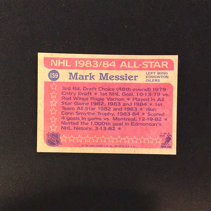 1984-85 Topps #159 Mark Messier AS