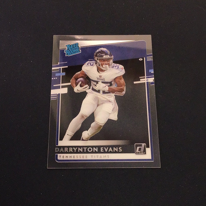 2020 Donruss Clearly Rated Rookies #33 Darrynton Evans
