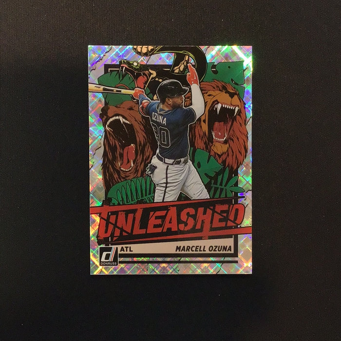 2021 Donruss Unleashed Vector #11 Marcell Ozuna