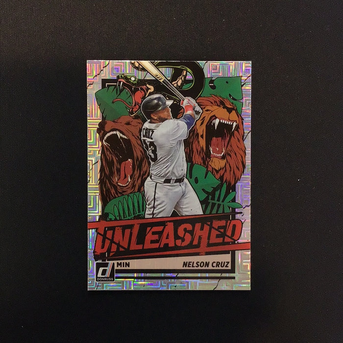 2021 Donruss Unleashed Vector #12 Nelson Cruz