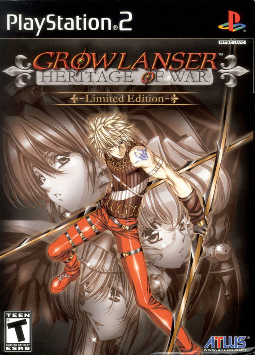 Growlanser Heritage of War Limited Edition for Playstation 2