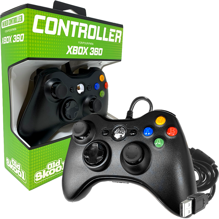 Xbox 360 USB Wired Controller Black