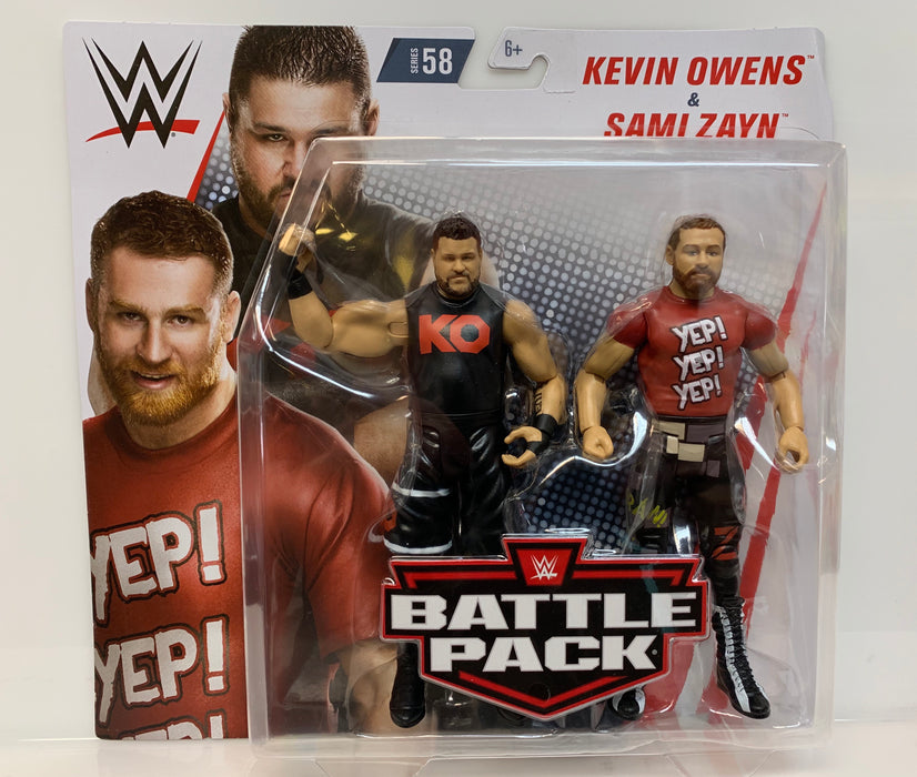 Kevin Owens and Sami Zayn - WWE Battle Pack Series 58