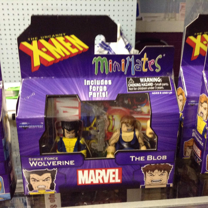 Marvel Minimates Series 60  Uncanny X-Men Wolverine and The Blob
