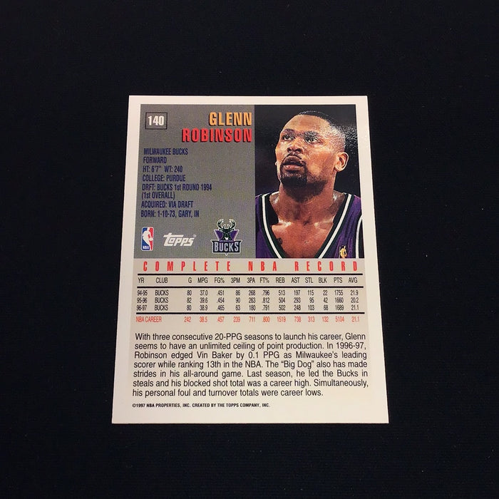 1997-98 Topps #140 Glenn Robinson