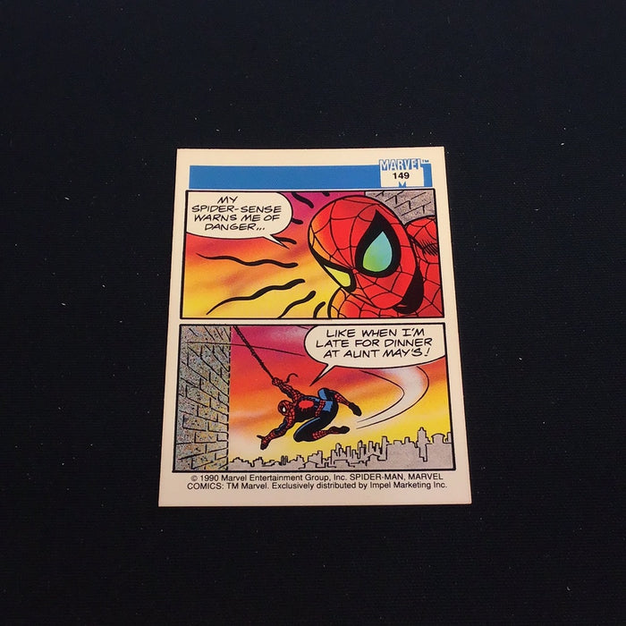 1990 Impel Marvel Universe I #149 Spider-Man