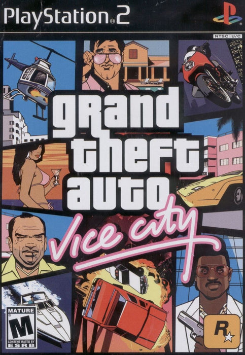 Grand Theft Auto Vice City for Playstation 2