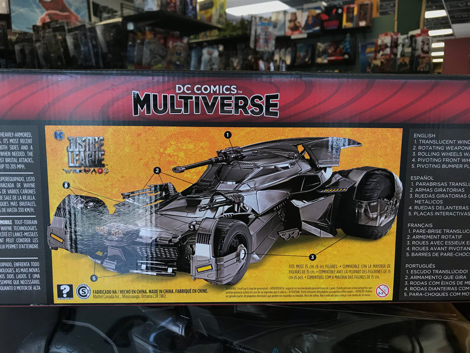 Justice League Multiverse 6" Batmobile