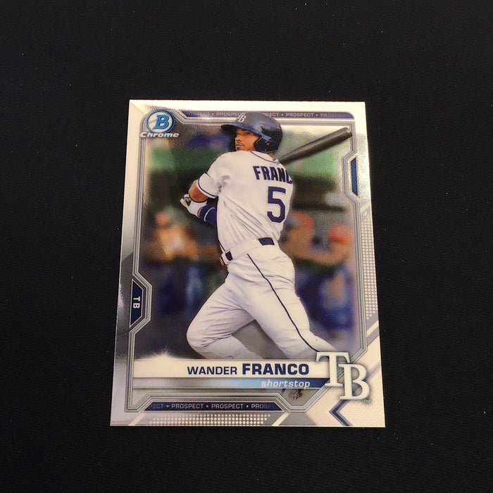 2021 Bowman Chrome Prospects #BCP57 Wander Franco