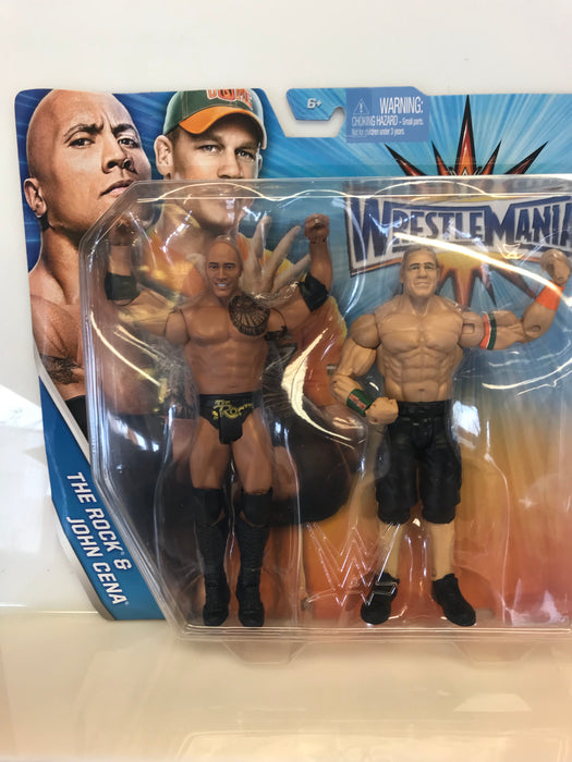 WWE WrestleMania 2-Pack -The Rock and John Cena