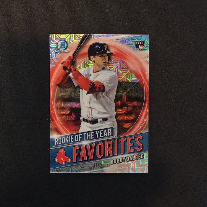 2021 Bowman Chrome Mega Box Rookie of the Year Favorites Refractors #RRYBD Bobby Dalbec