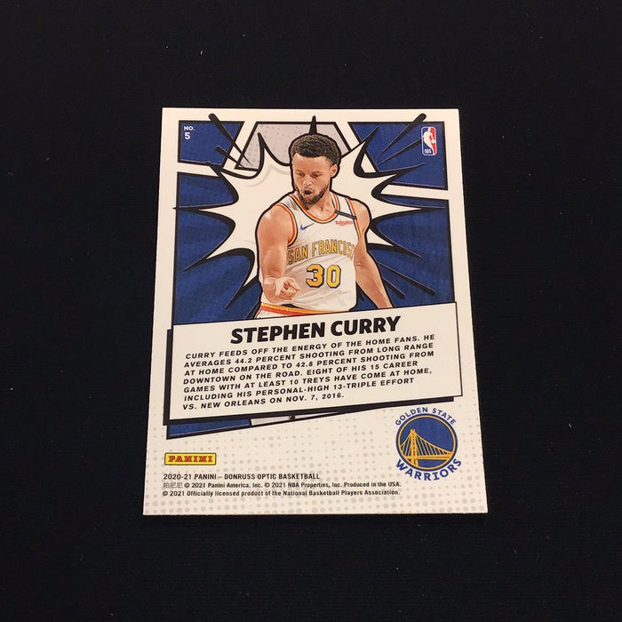 2020-21 Donruss Optic My House #5 Stephen Curry