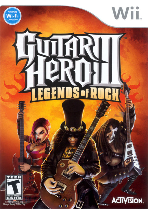 Guitar Hero III Legends of Rock [Disk Only] for Wii