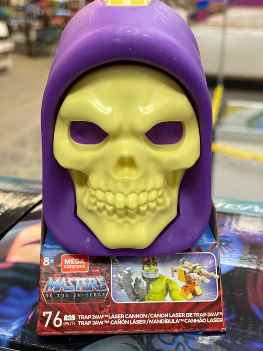Trap Jaw Laser Cannon - Mega Construx Masters of the Universe Skeletor Skull Case