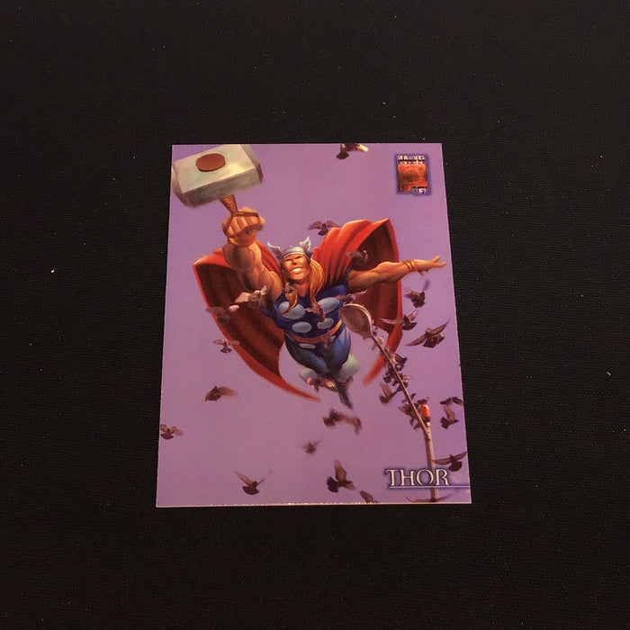 1997 Fleer SkyBox Marvel Premium QFX #26 Thor