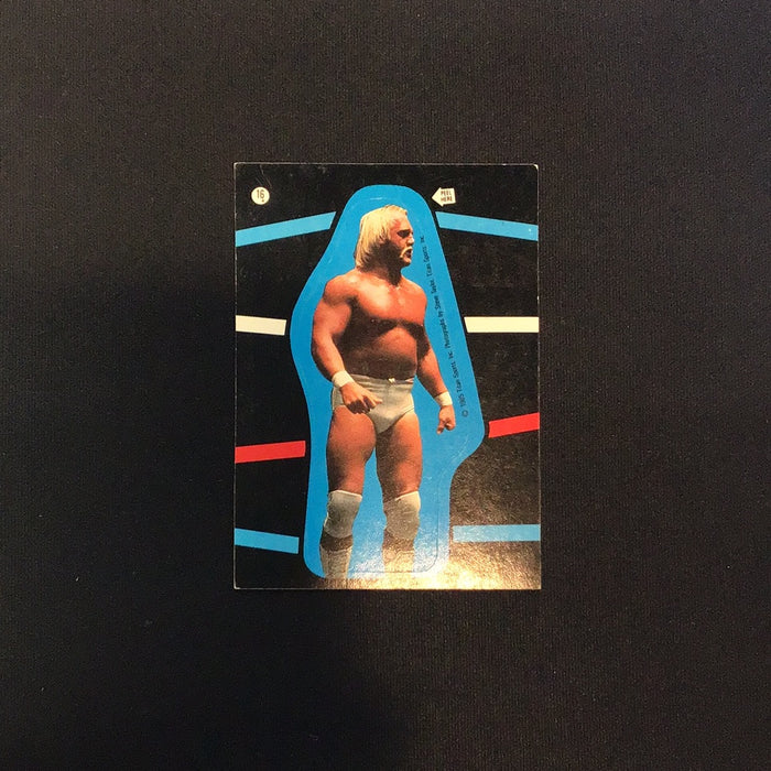 1985 Topps WWF Stickers #16 Hulk Hogan