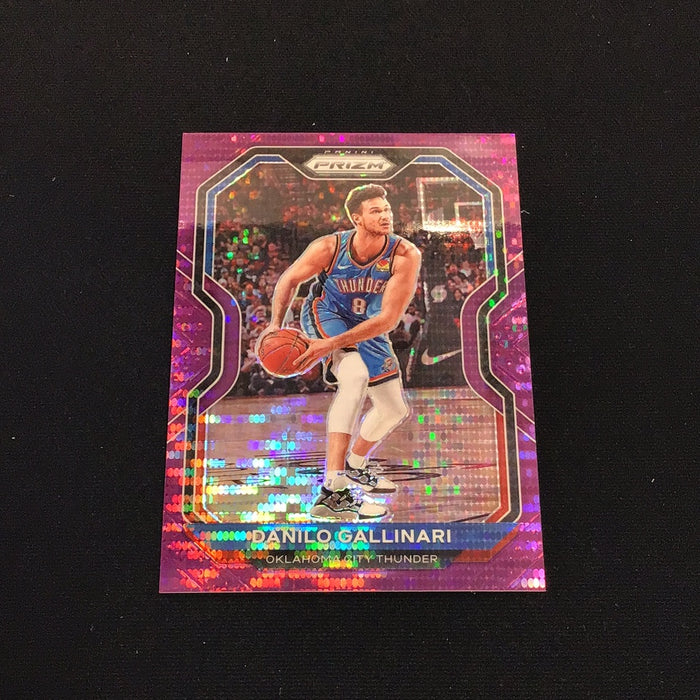 2020-21 Panini Prizm Prizms Purple Pulsar #61 Danilo Gallinari