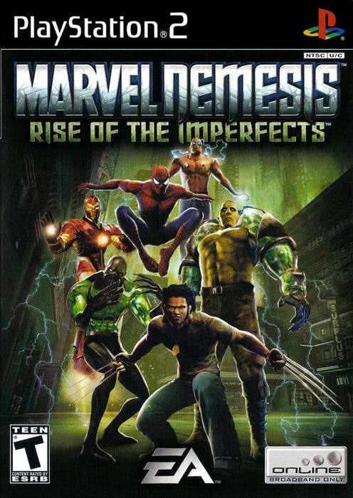 Marvel Nemesis Rise of the Imperfects for Playstation 2