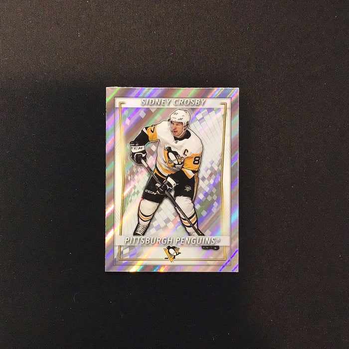 2020-21 Topps Stickers #378 Sidney Crosby FOIL