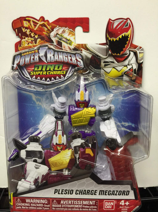 Plesio Charge Megazord - Power Rangers Dino Super Charge 5In Action Figure