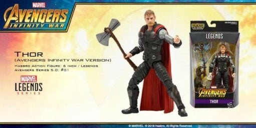 Thor - Avengers Infinity War Marvel Legends Wave 2 (Cull Obsidian BAF)
