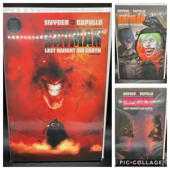 Batman Last Knight On Earth #1-3 (Variant Edition)