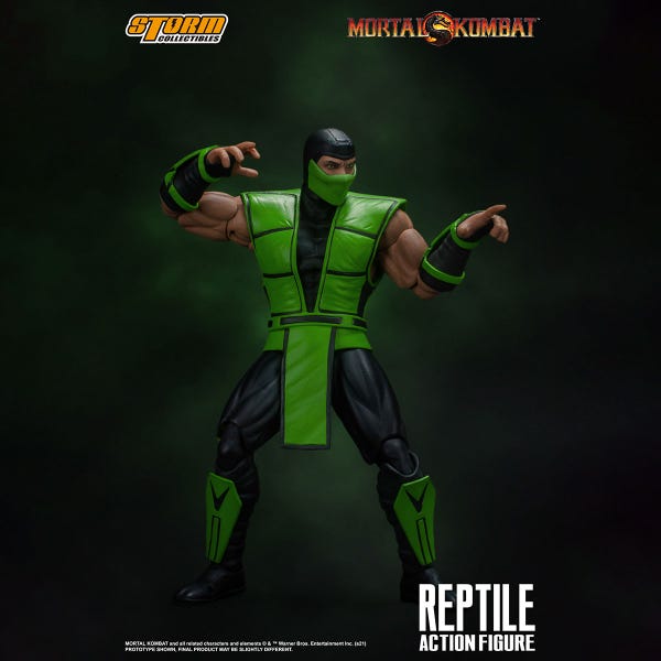 Reptile "Mortal Kombat", Storm Collectibles 1/12 Action Figure