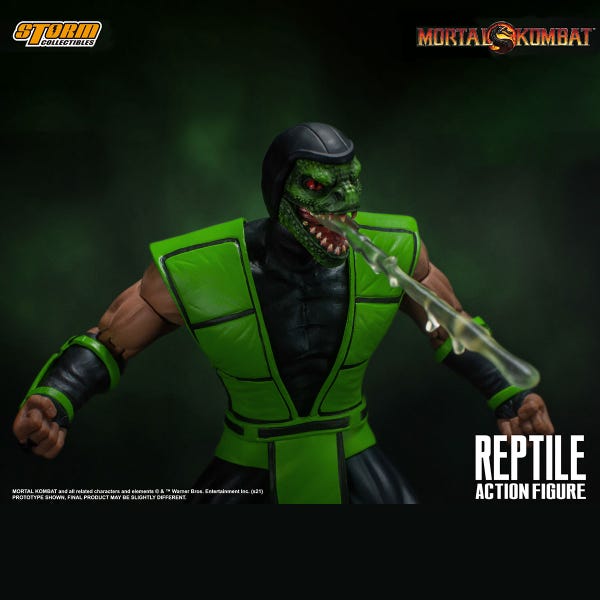 Reptile "Mortal Kombat", Storm Collectibles 1/12 Action Figure