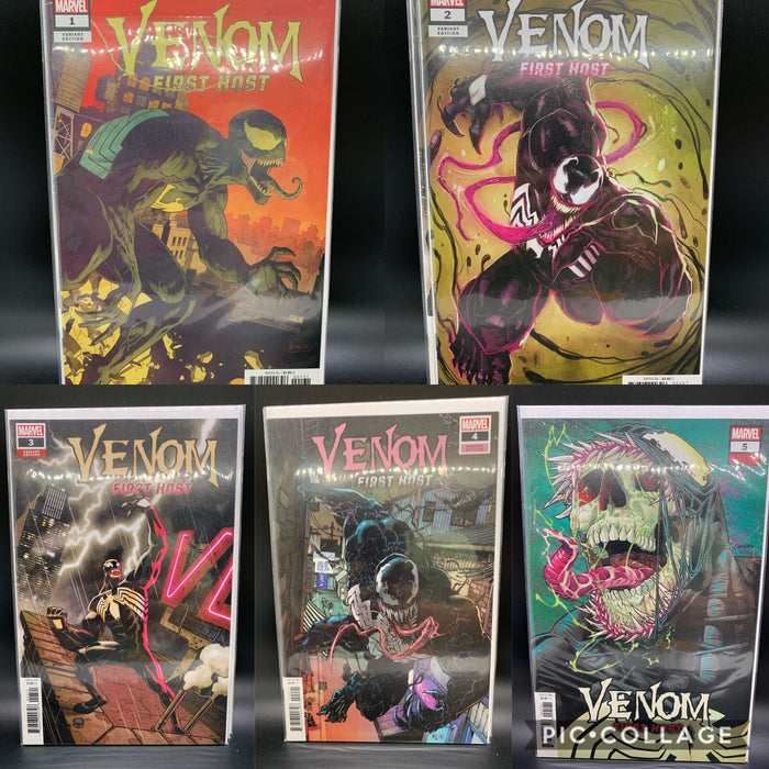 Venom First Host #1-5 (Variant Covers)