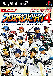 Pro Baseball Spirits 4 JP  Japanese Import Game for PlayStation 2