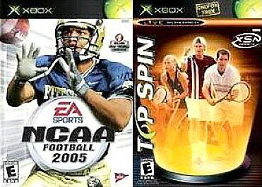NCAA Football 2005 Top Spin Combo for Xbox
