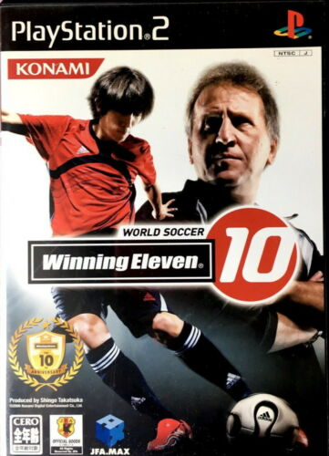 World Soccer Winning Eleven 10 JP  Japanese Import Game for PlayStation 2