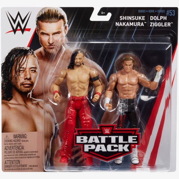 Shinsuke Nakamura and Dolph Ziggler - WWE Battle Pack Series 53